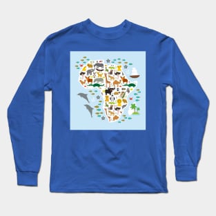 Wildlife in Africa 4 Long Sleeve T-Shirt